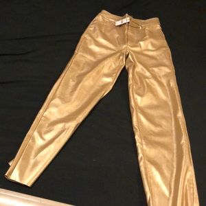 Brand new with tags express gold pants
